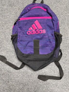 adidas Kids Purple and Pink Backpack